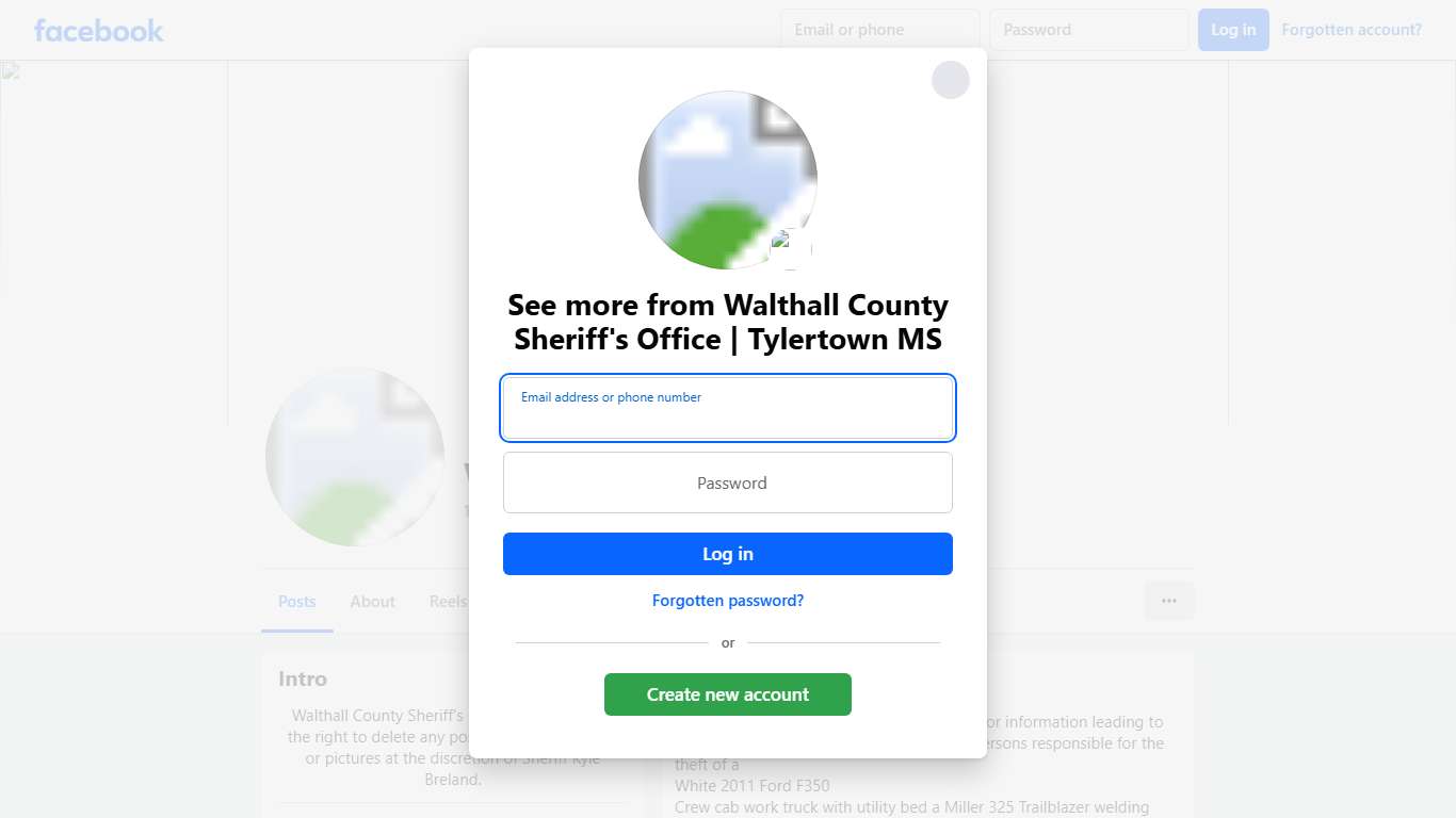 Walthall County Sheriff's Office Tylertown MS Facebook